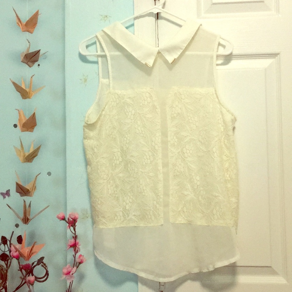 Love culture white top!!!